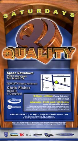 Quality – May 2002 – San Antonio, TX