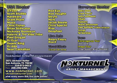 Nokturnel – Roster Ad – 2002