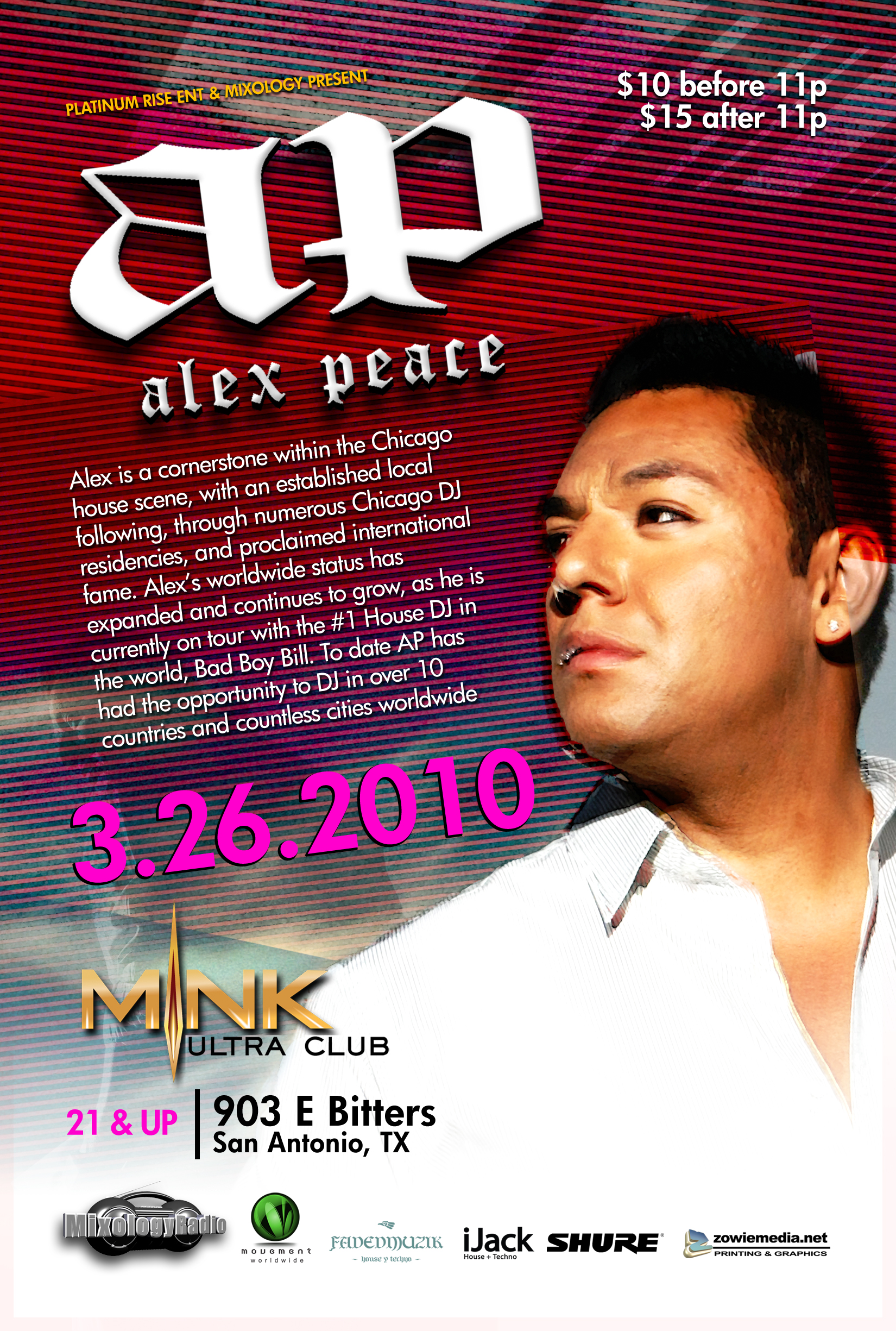 Alex Peace – 03/26/2010 – San Antonio, TX