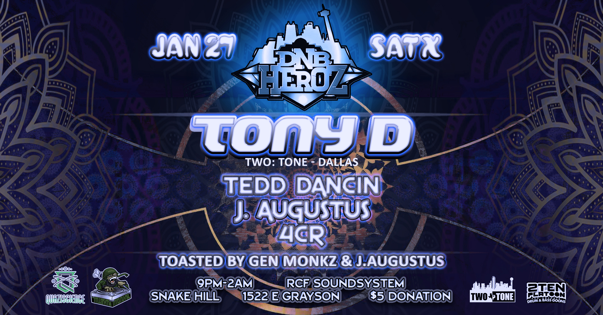 DnB Heroz – Tony D – 01/27/2023 – San Antonio, TX