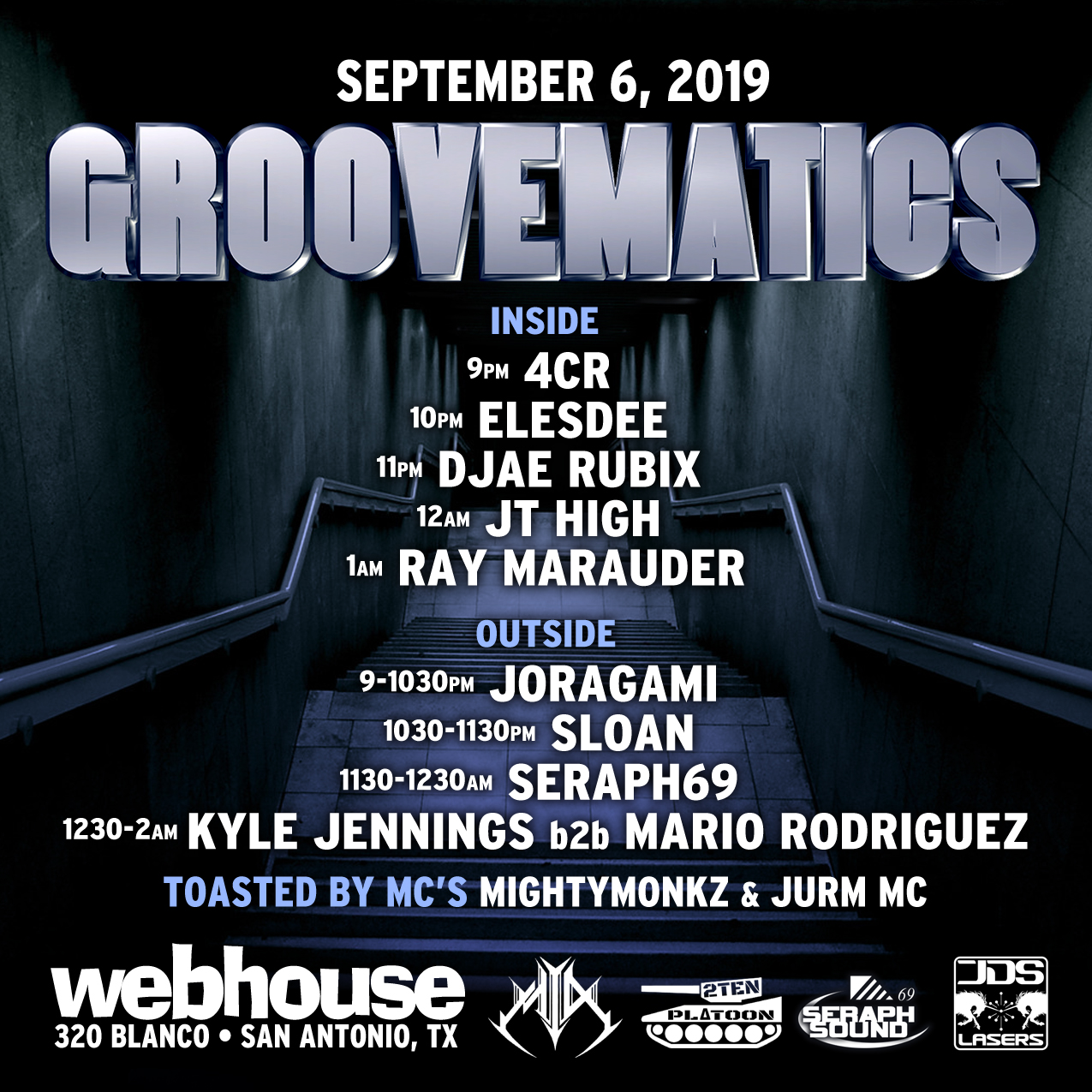 Groovematics – 9/2019 – San Antonio, TX