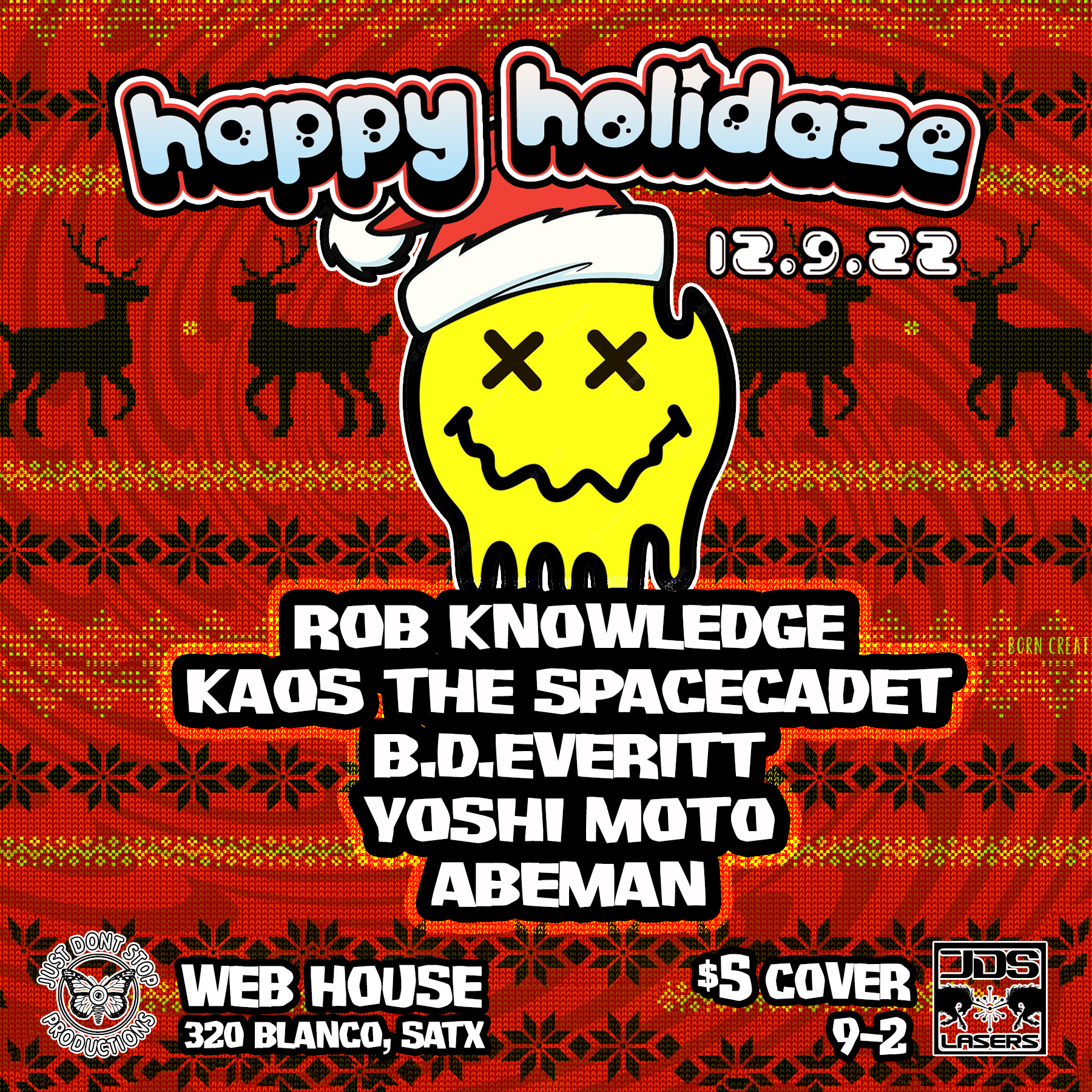 Happy Holidaze – 12/09/2022 – San Antonio, TX