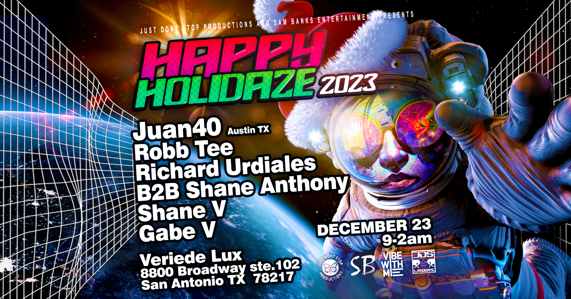 Happy Holidaze 2023 – 12/09 – San Antonio, TX