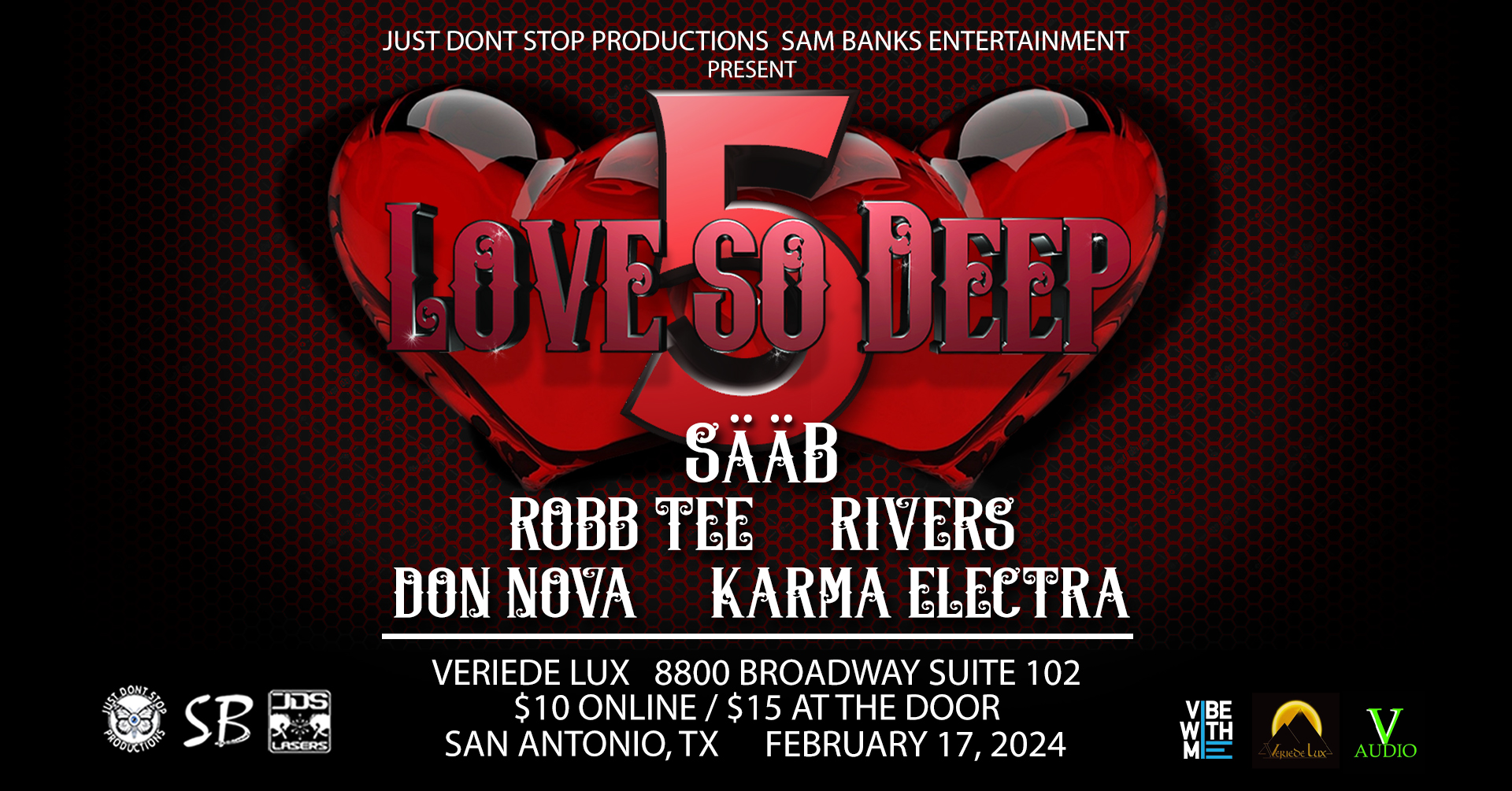 Love So Deep 5 – JDS – 02/17/2024 – San Antonio, TX