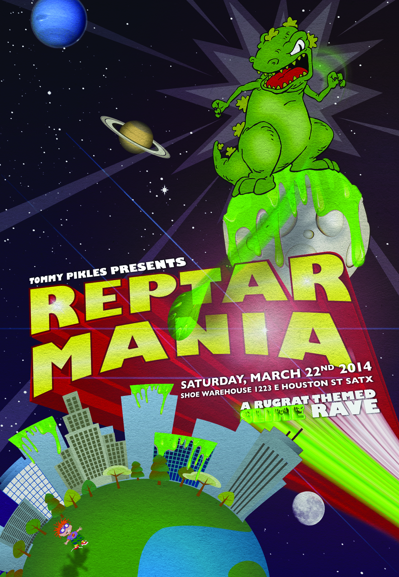 Reptar Mania – 03/22/2014 – San Antonio, TX