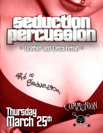 Seduction Percussion – 03/25/2003 – San Antonio, TX