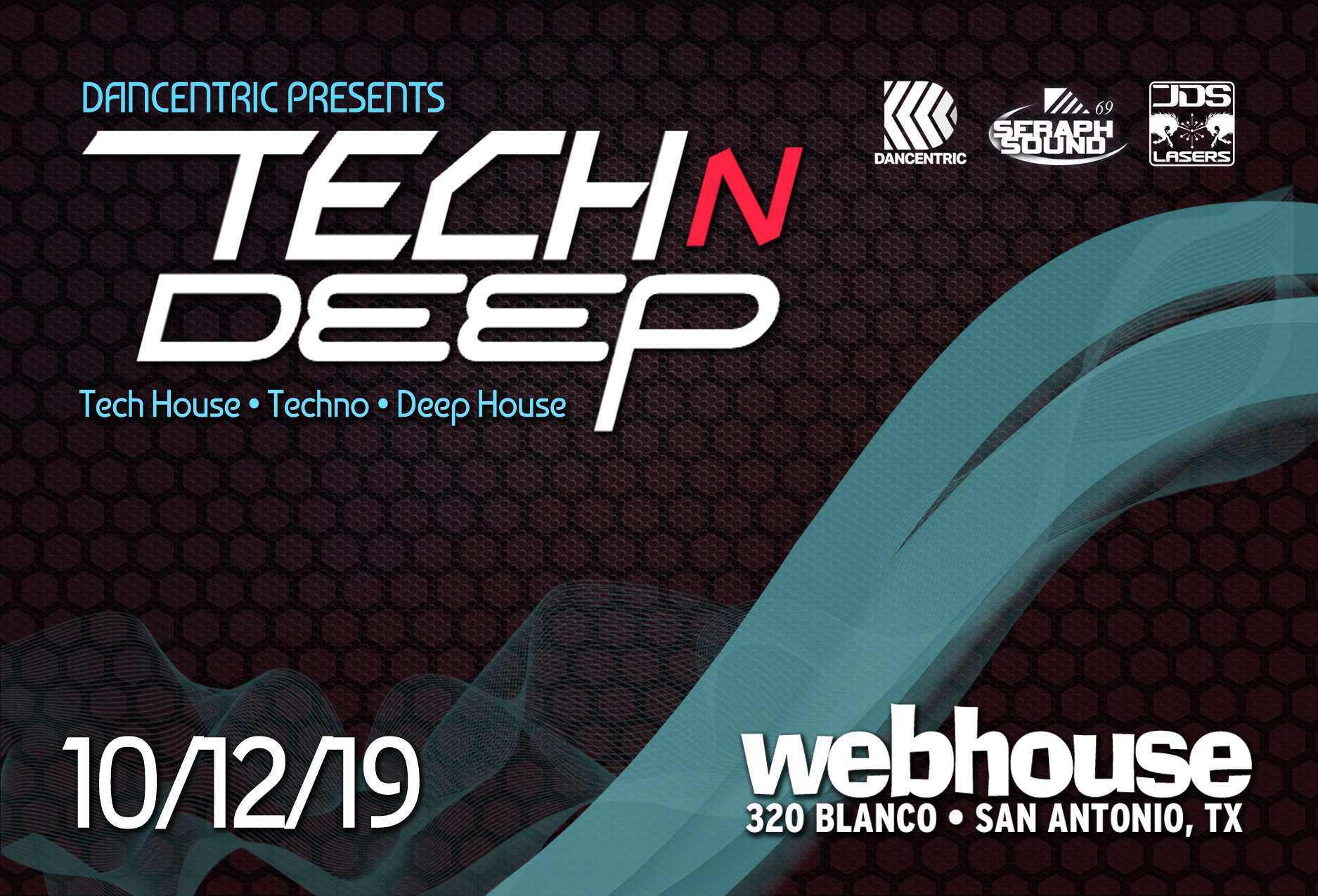 Tech n Deep – Spettro  – 10/12/2019 – San Antonio, TX