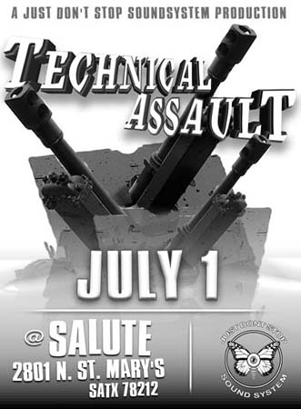 Technical Assault – JDS  – 07/01/2000 – San Antonio, TX