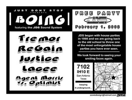 Boing – 02/01/2002 – San Antonio, TX