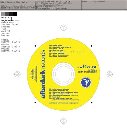 DJ Fixx & Keith Mackenzie – Motion CD – 2021