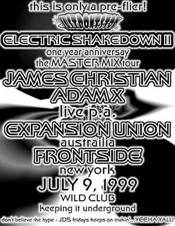 Electric Shakedown II – 07/09/1999 – San Antonio, TX