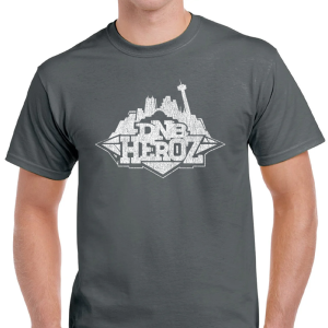 DnB Heroz - Vintage-T - Image 2