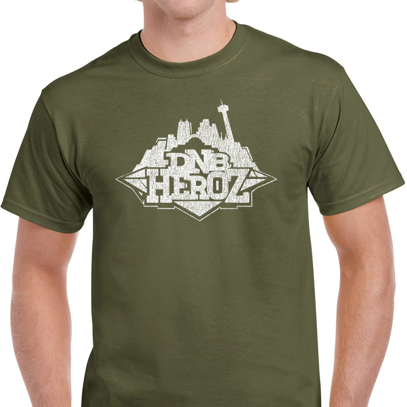 DnB Heroz - Vintage-T
