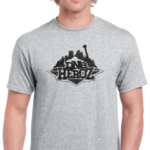 DnB Heroz - Vintage-T - Image 5