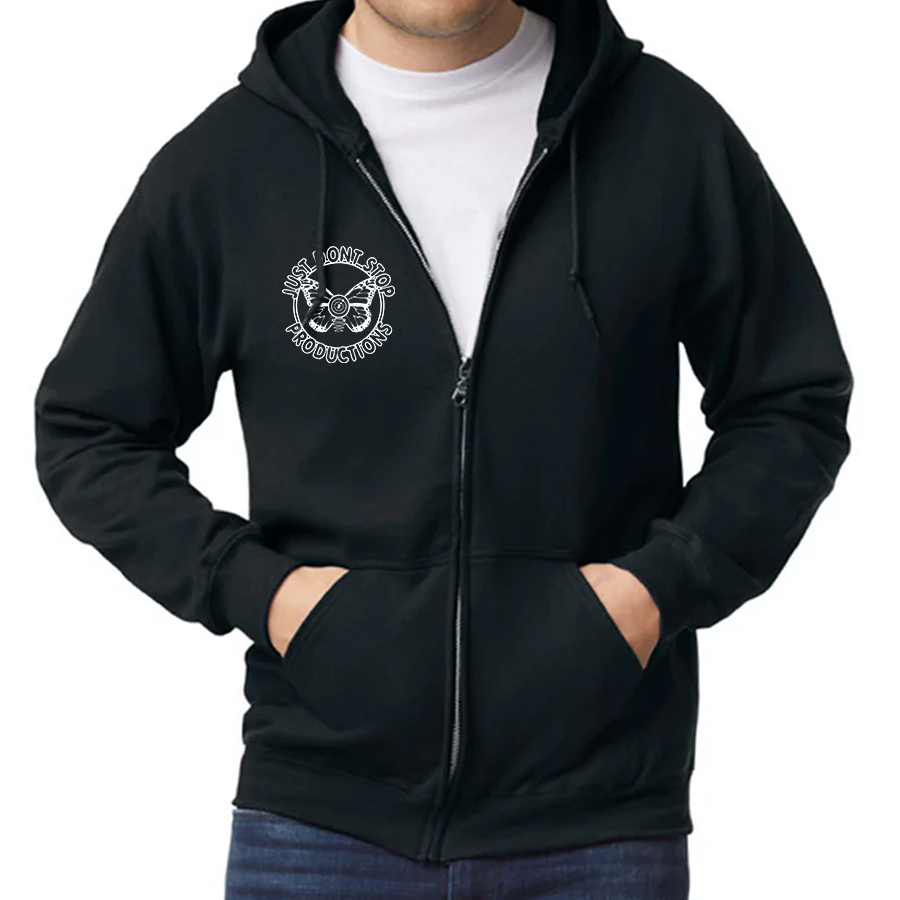 Just Dont Stop Productions - Zip-Up Hoodie