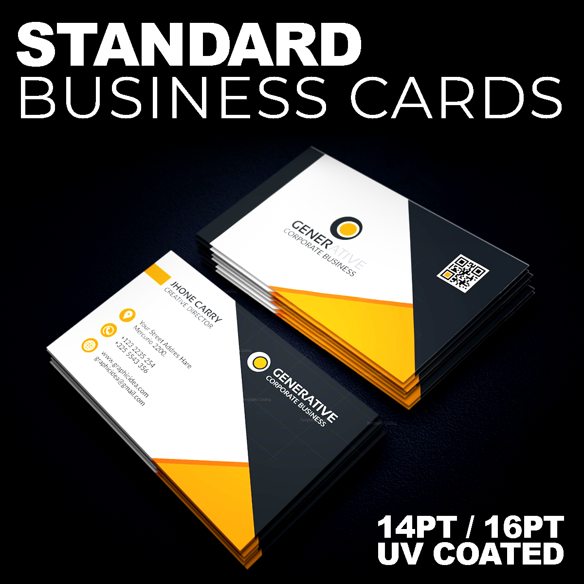 Standard Business Cards