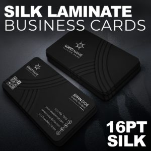 Silk Laminate Business Cards