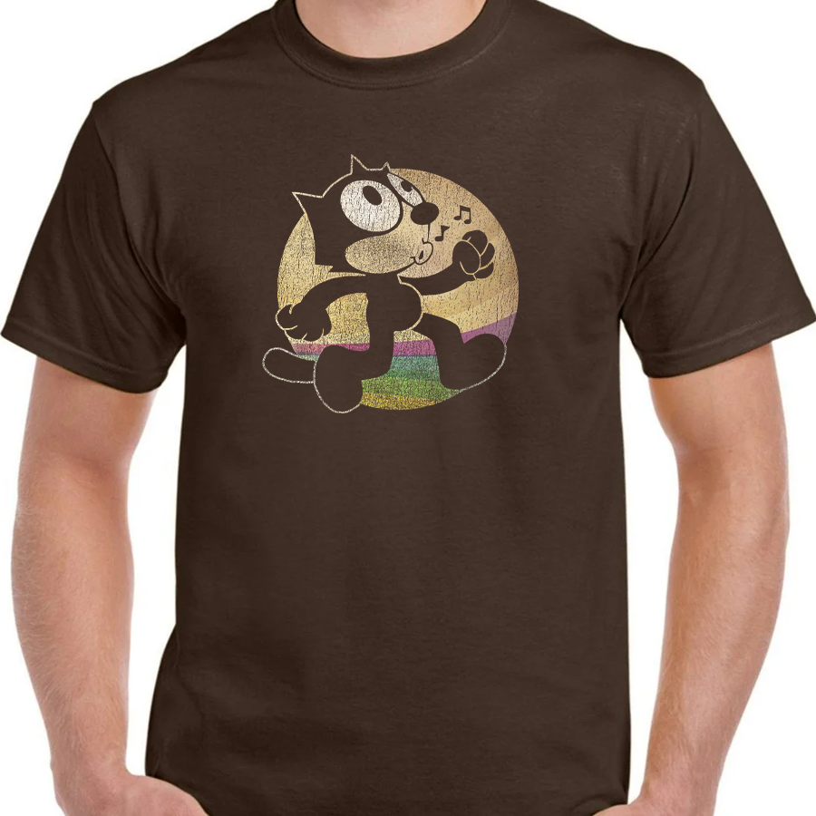 Retro Rainbow Felix T-Shirt