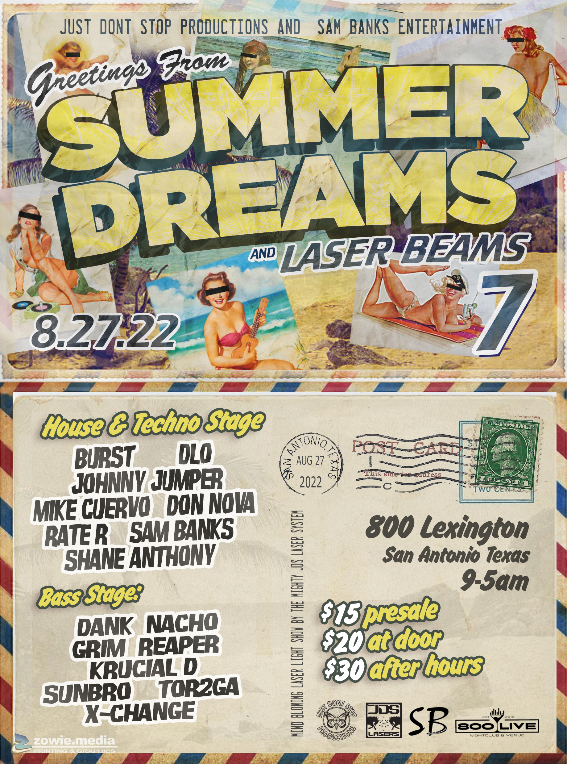 Summer Dreams and Laser Beams 7 – JDS – 8.27.22 – SATX